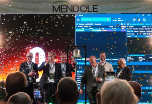 First day of trading in Mendole