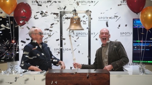 First day of trading in G.A.D