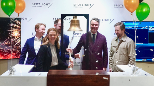 First day of trading in Tessin